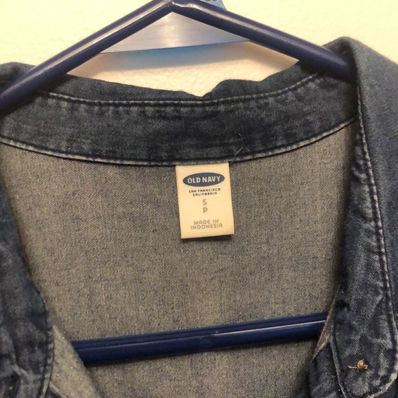 Old navy jean dress tunic style - Picture 3 of 5